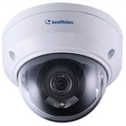 Geovision GV-TDR2700-1F 2MP 4mm H.265 Low Lux WDR Pro IR Mini Fixed Rugged IP Dome
